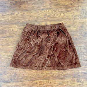 Corduroy skirt